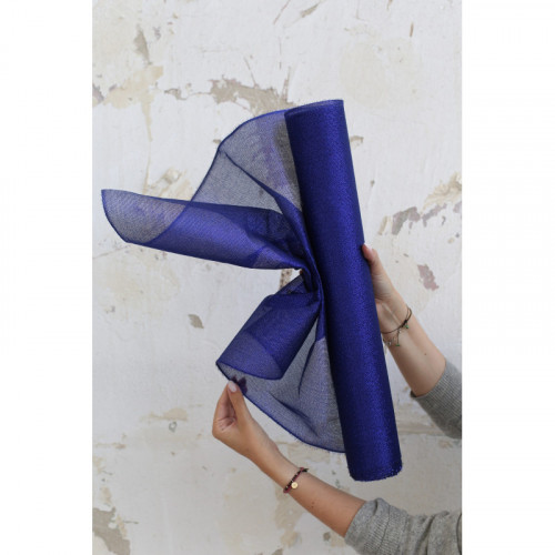 Decorative fabric navy blue (271001)